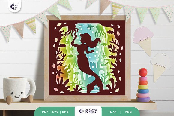 Mermaid 3D SVG for Baby Branding: A Design Review